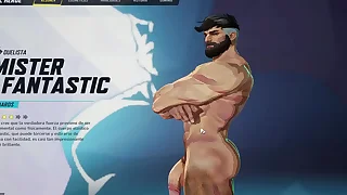 Marvel Rivals Mr Fantastic nude mod & grunts